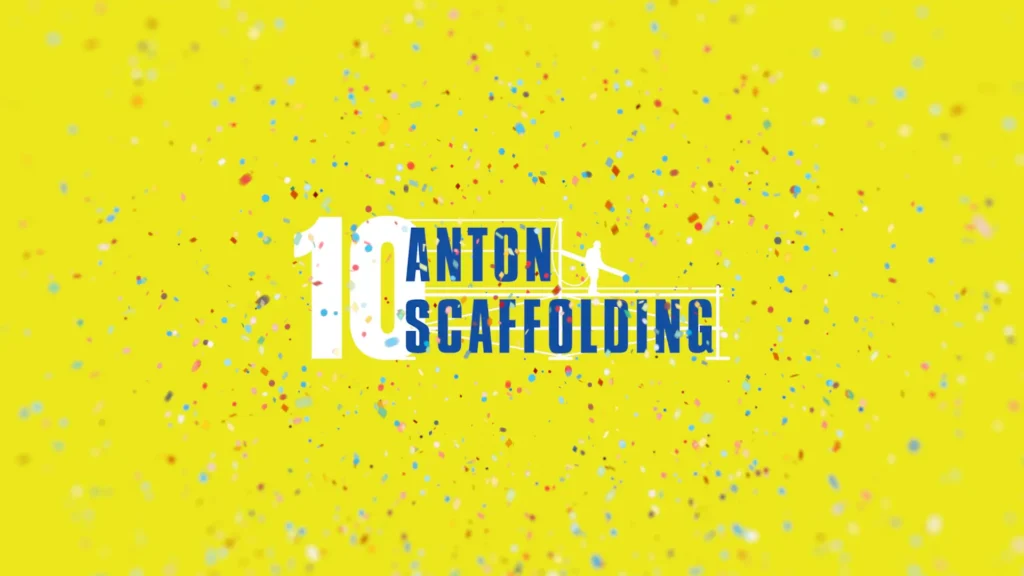 Anton Scaffolding celebrates 10 Years in business in 2025